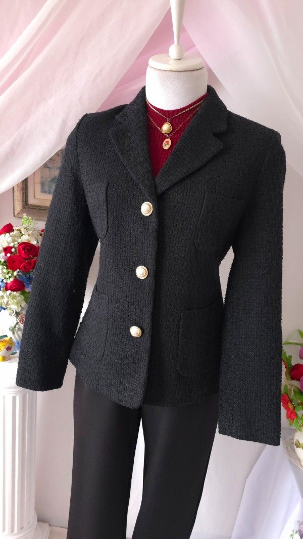 Producto - Chaqueta Noire Chanel! IMPORTADA NUEVA - 1