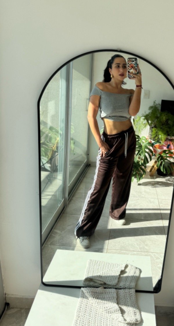 Valeria Capri Pant in Cioccolato Dot