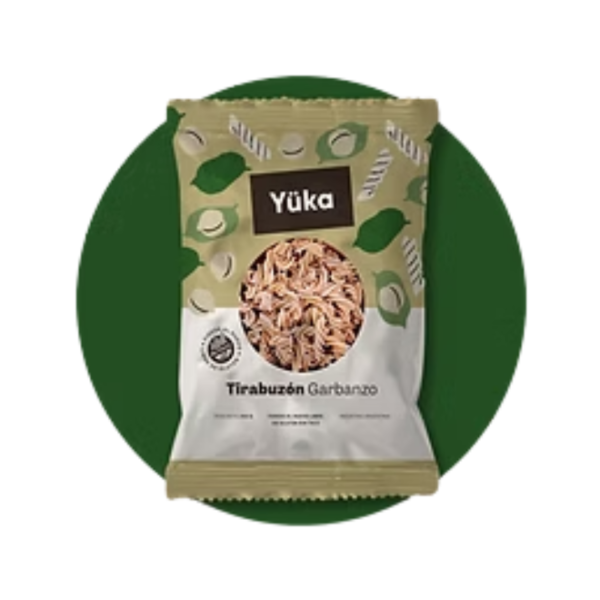 Producto - YÜKA FIDEOS TIRABUZÓN DE GARBANZO X 250 GR