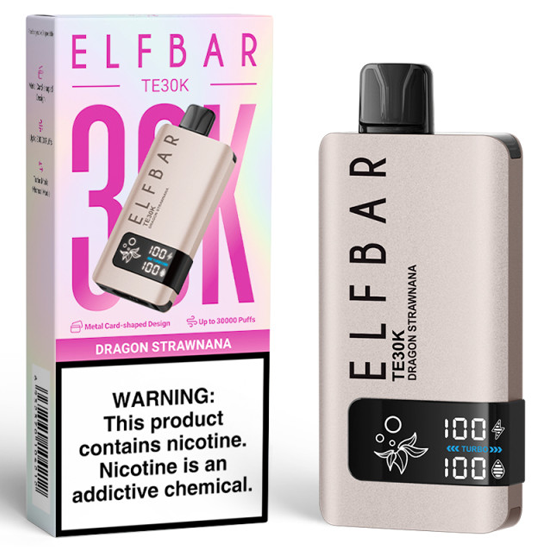 Producto - Elfbar TE30k - Dragon Strawnana (30.000 PUFFS)