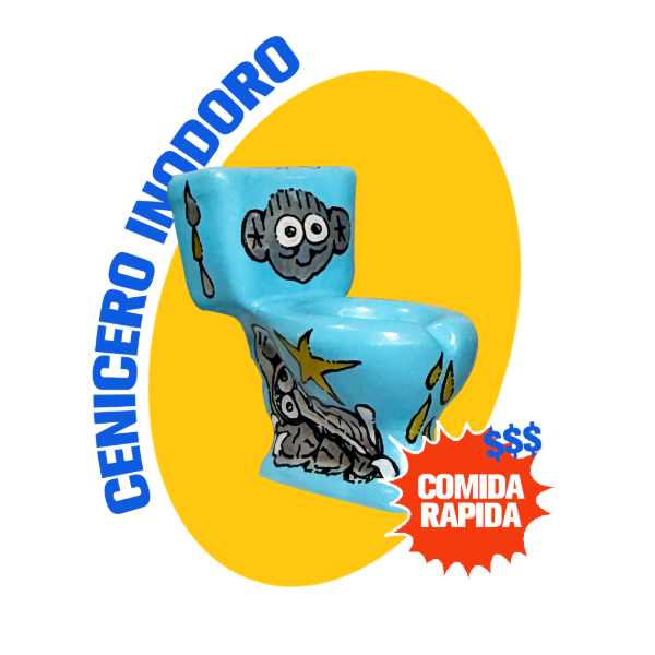 Producto - Cenicero Inodoro x COMIDARAPIDA