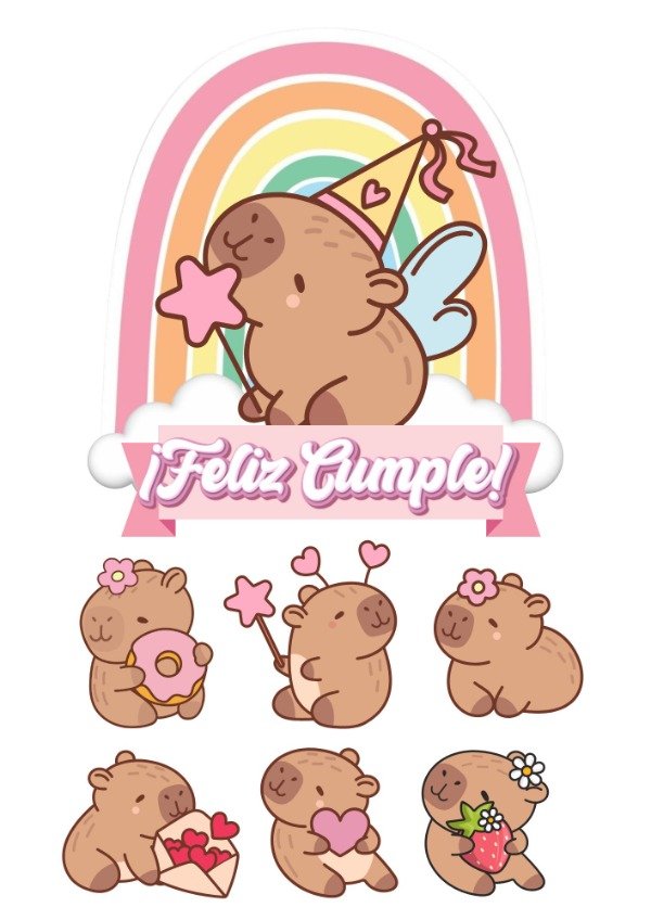 Producto - Capibara - Topper