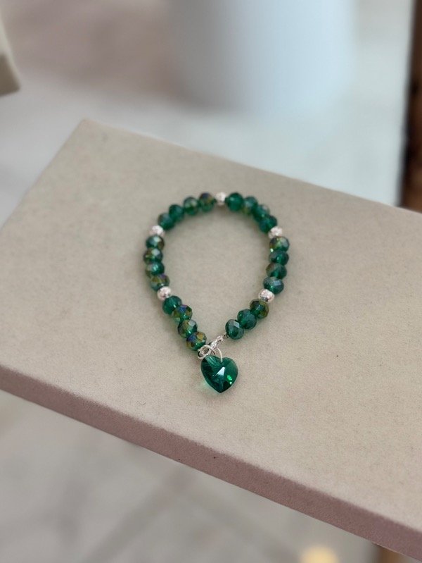 Producto - Pulsera Cristal verde