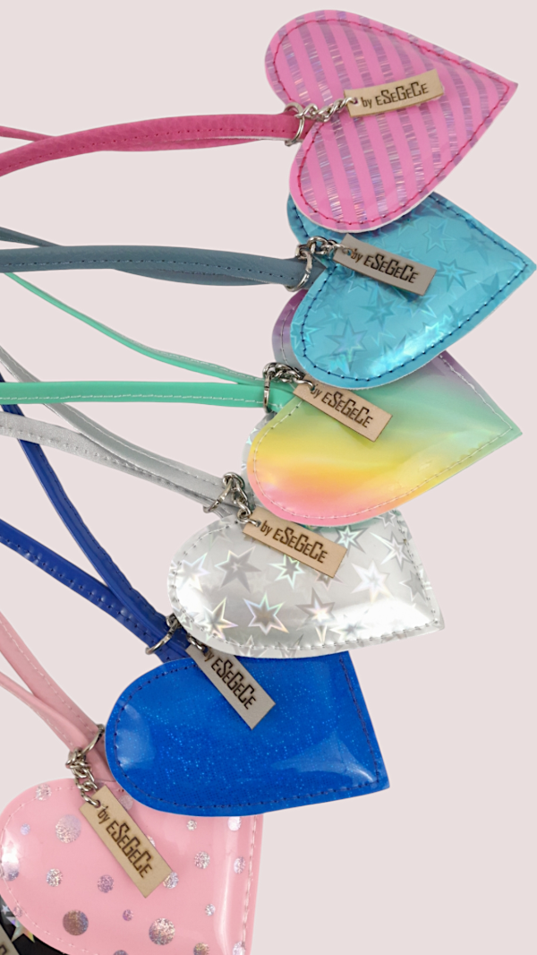 Producto - SET x 6 CHARM PUFFY HEART SURTIDO