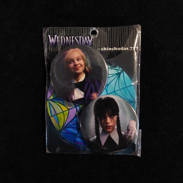 Producto - WEDNESDAY (pack de 2 pines)
