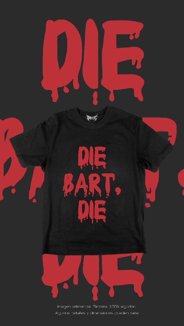 Producto - Remera Die Bart Die - 0