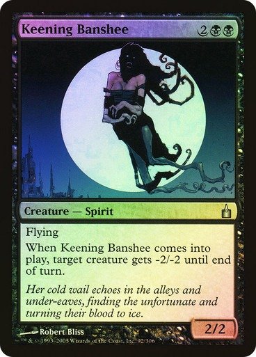 Producto - Keening Banshee Foil  Ravnica: City of Guilds