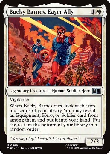 Producto - Bucky Barnes, Eager Ally