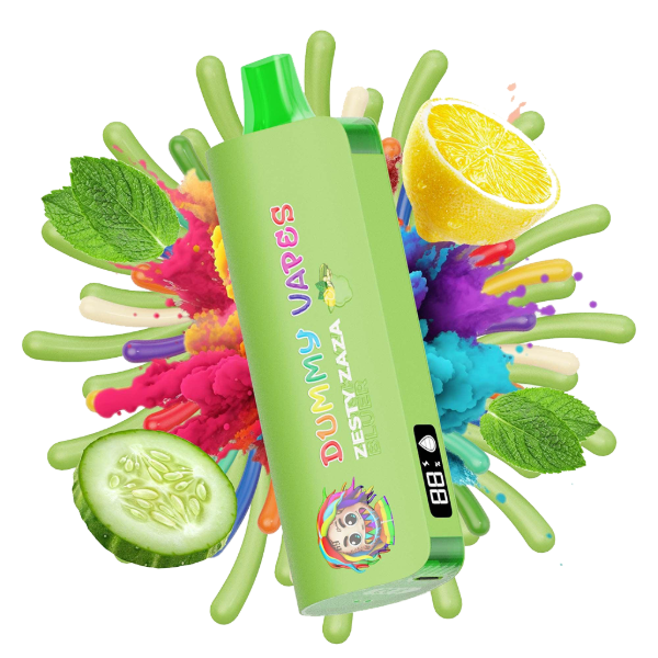 Producto - DUMMY POD 8000 PUFF ZESTY ZAZA (SABOR FRUTAL CITRICO) 50MG
