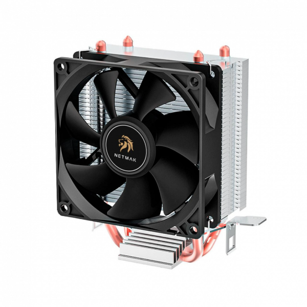 Producto - Cooler 90x90mm con disipador termico 100W -rodamiento hidraulico -2100 RPM