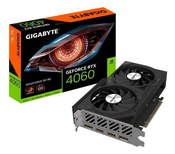 Producto - Placa De Video Gigabyte Rtx 4060 Wf2 Oc 8gb