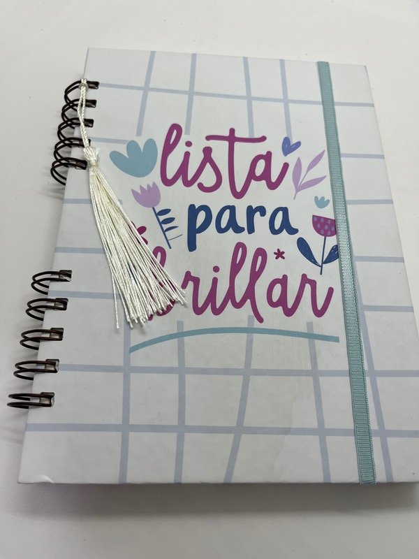 Producto - Cuaderno grande Lista para brillar