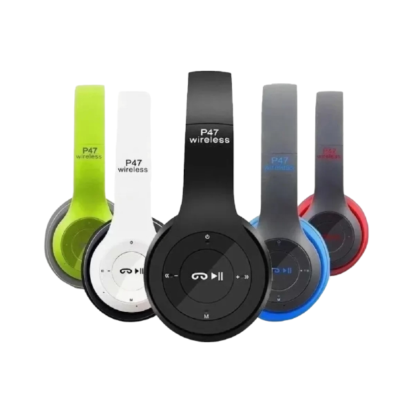 Producto - Auricular Vincha Inalambrico Bluetooth Recargable Liso P47 EX
