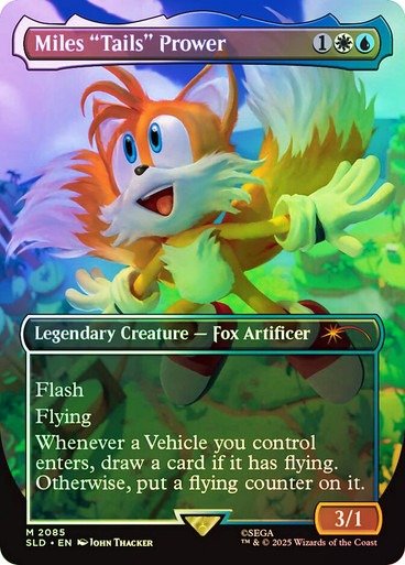 Producto - Miles "Tails" Prower (Sonic the Hedgehog) (Secret Lair) (Borderless Foil)