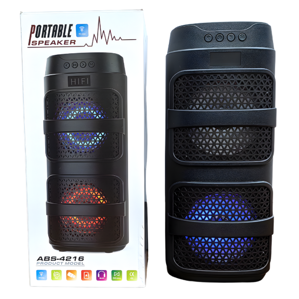 Producto - Parlante BT 4" x2 SING-E ABS-4216