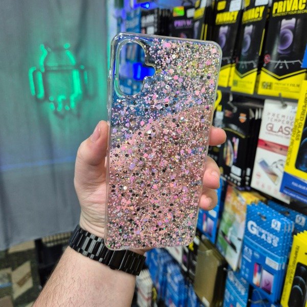Producto - Brillosa Rosa - Samsung A06