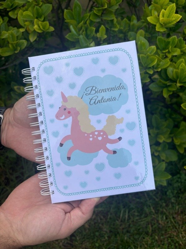 Producto - Cuaderno bienvenido, bebé