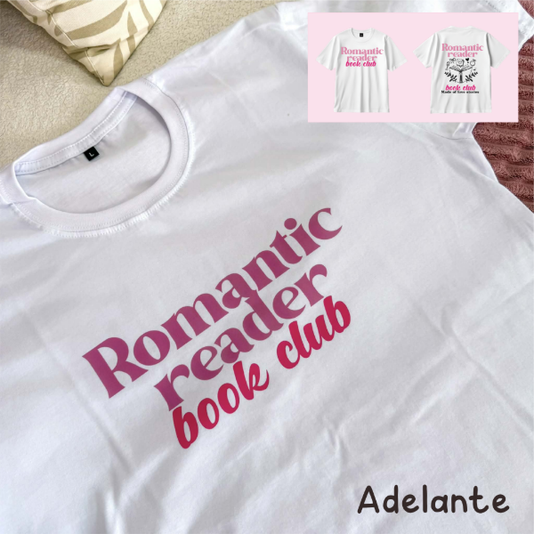 Producto - Remera ROMANTIC READER Missbookshop