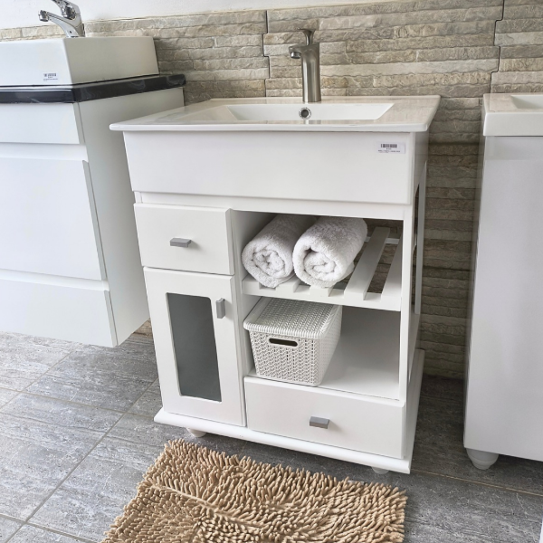 Producto - Vanitory de 60 cm (con bacha de loza)