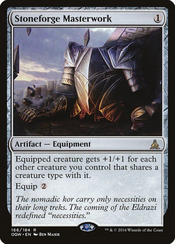 Producto - Stoneforge Masterwork #166  Oath of the Gatewatch