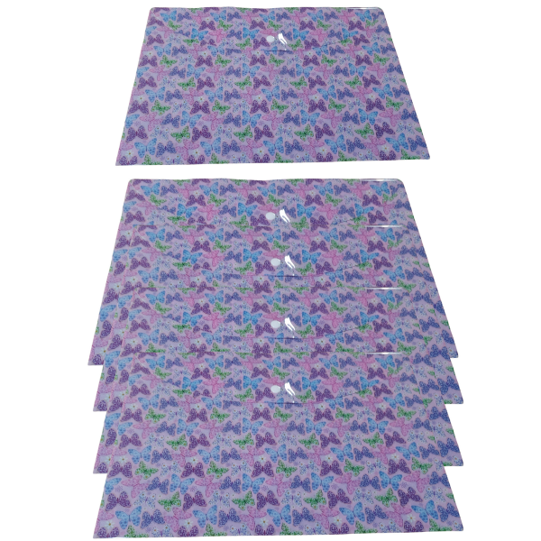 Producto - Sobre Plastico Con Boton Estampados 35 Cm X 25 Cm - 3
