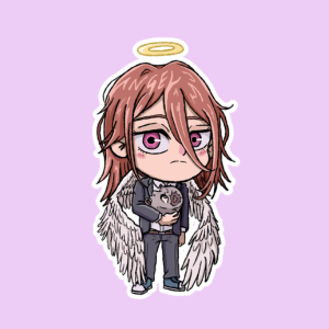 Producto - Stickers en Vinilo - Chainsaw Man - Angel