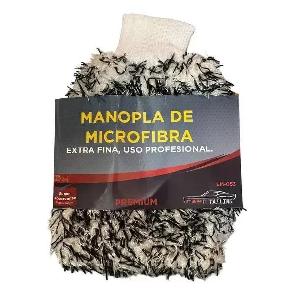 Producto - Manopla microfibra EXTRA SUAVE