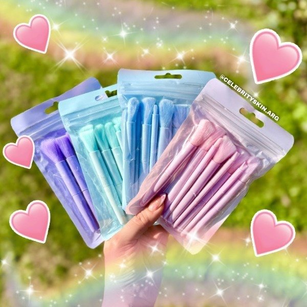 Producto - Set de brochitas pasteles