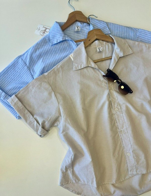 Producto - Camisas a rayas mangas cortas