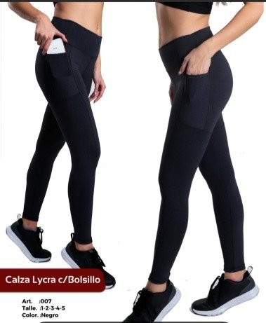 Producto - LINEA FELIX Calza lycra c/bolsillos