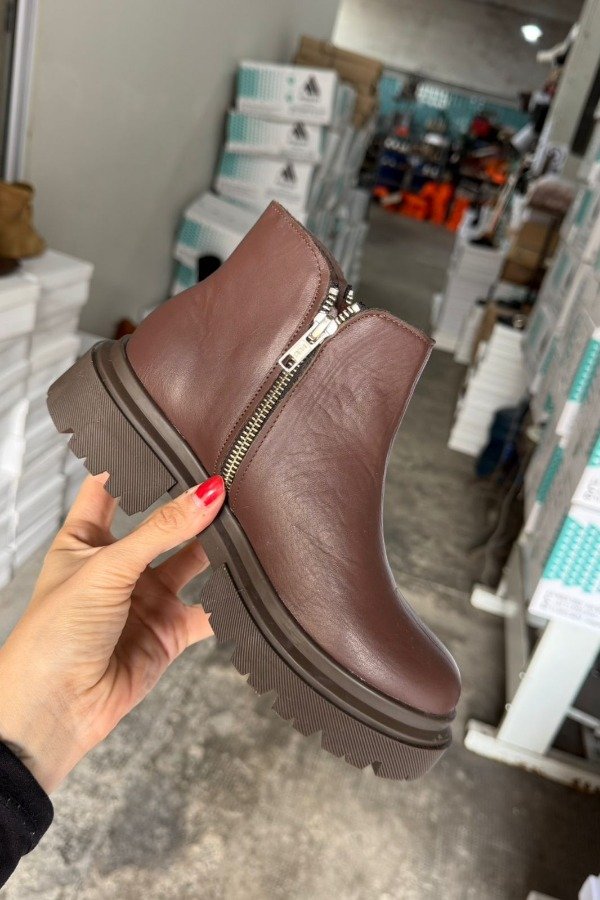 Producto - FRIDA cuero choco