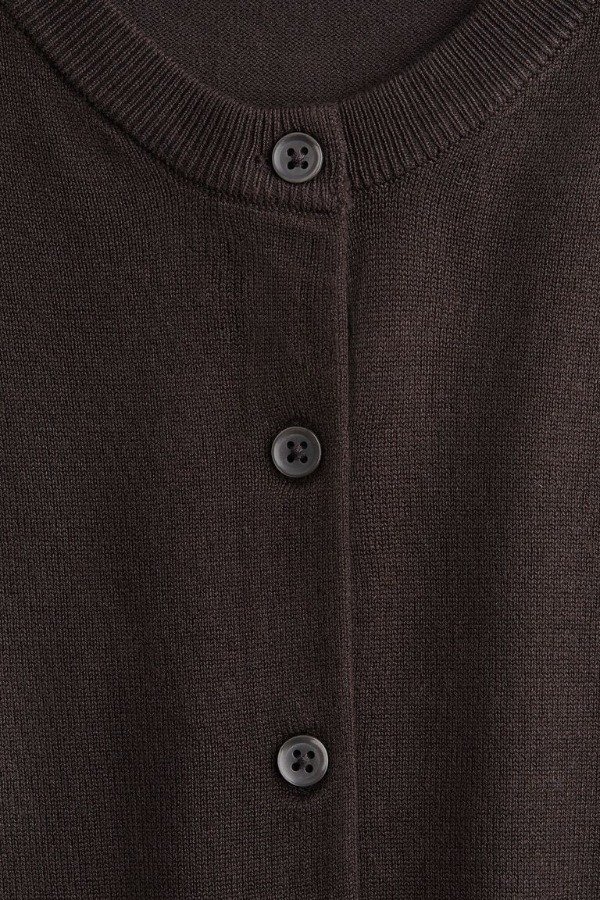 Producto - Cardigan HyM chocolate mujer - 4
