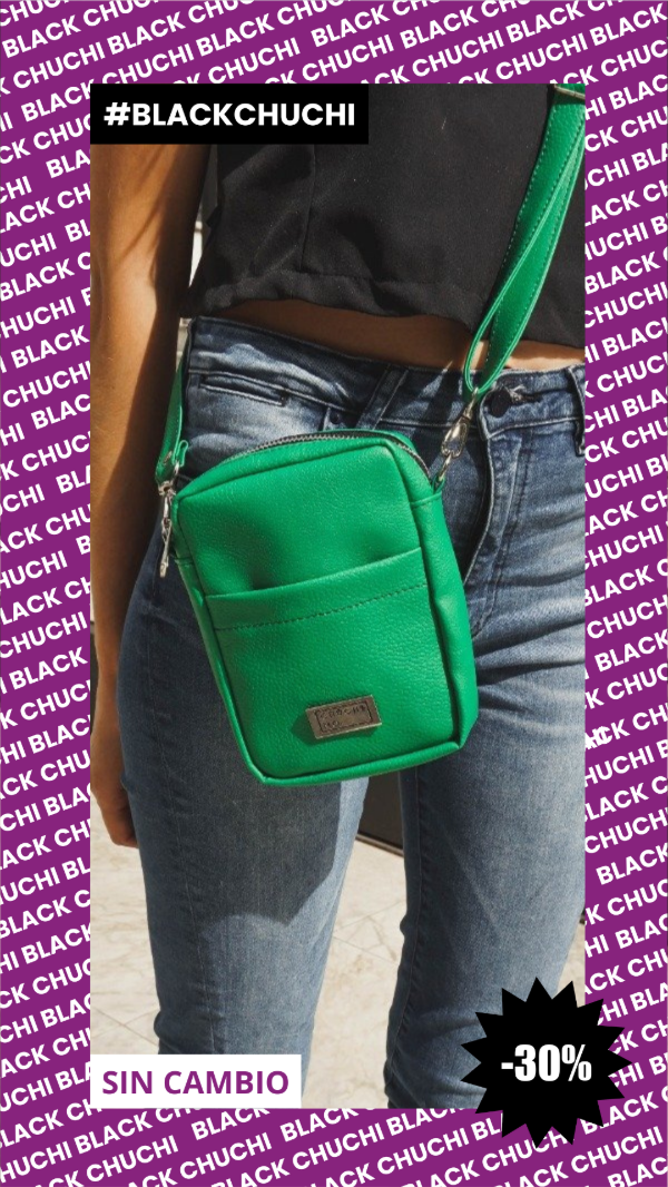 Producto - MINIBAG BILLY - VERDE (SIN CAMBIO)