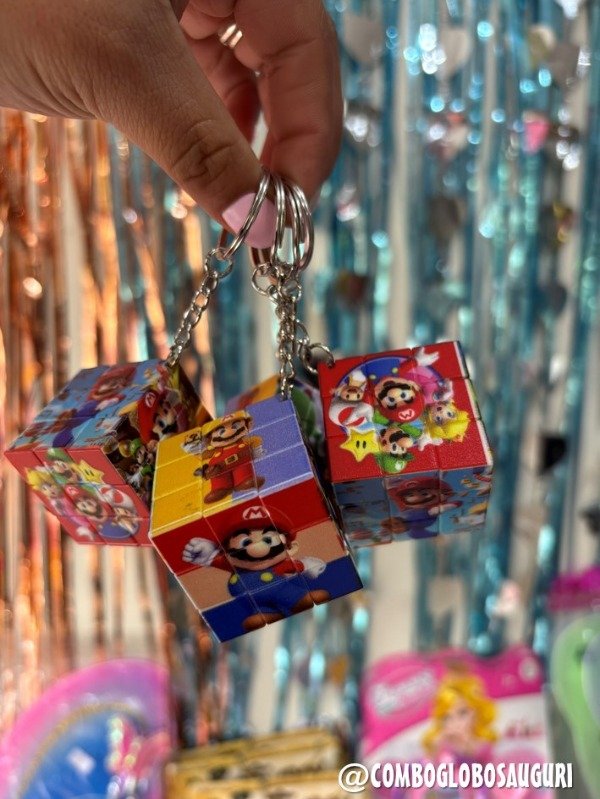 Producto - CUBO RUBIK MARIO BROSS LLAVERO