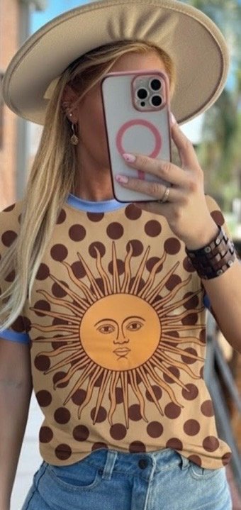 Producto - Remera Arg Lunares