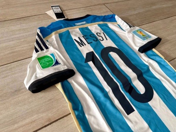 Producto - CAMISETA AFA IMPORTADA TITULAR RETRO 2014 #10 MESSI - 3