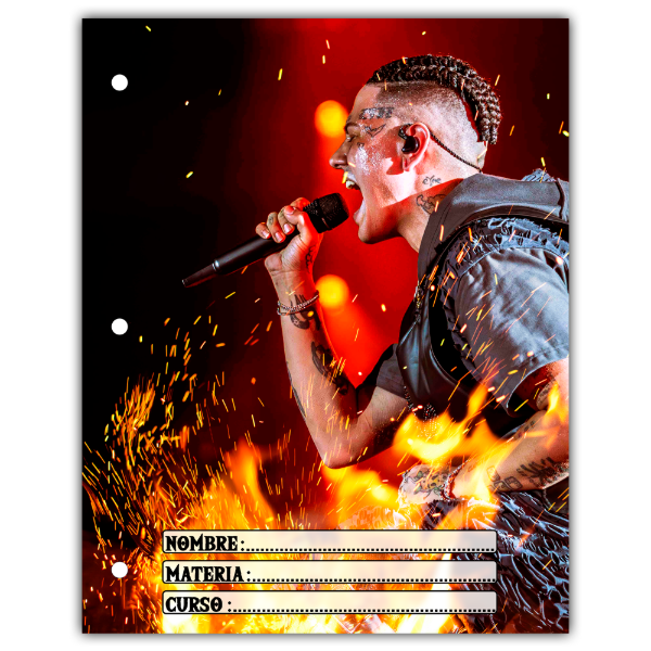 Producto - Carátula Separadores N3 Duki Diseño 8