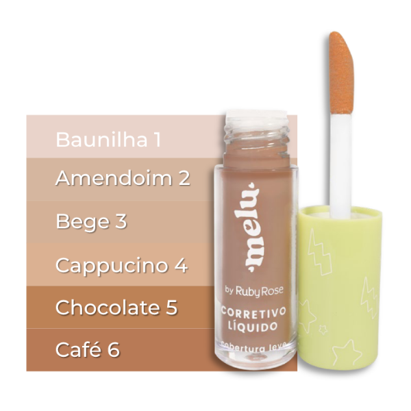 Producto - Corrector líquido Melu - Ruby Rose - 1