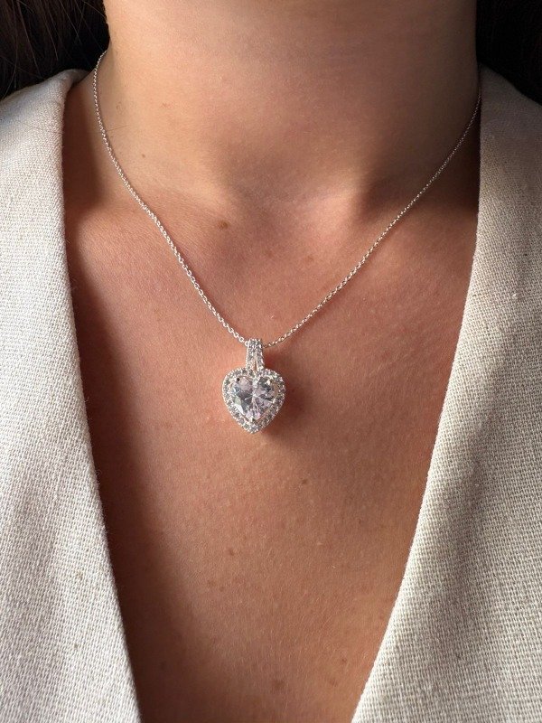 Producto - Collar Mery - Acero blanco