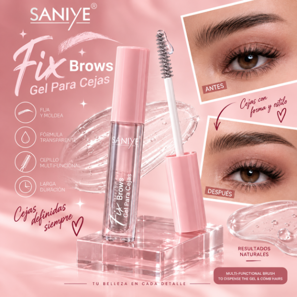 Producto - GEL DE CEJAS TRANSPARENTE SANIYE - 0