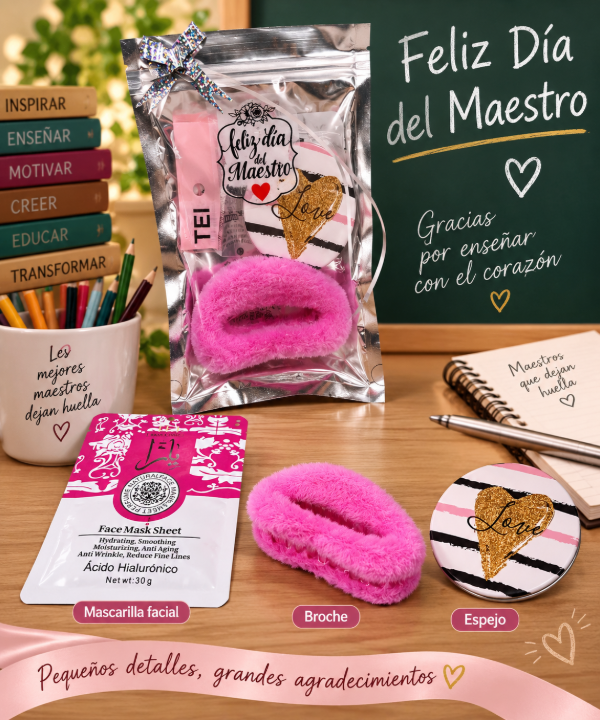 Producto - Espejo + mascarilla + broche