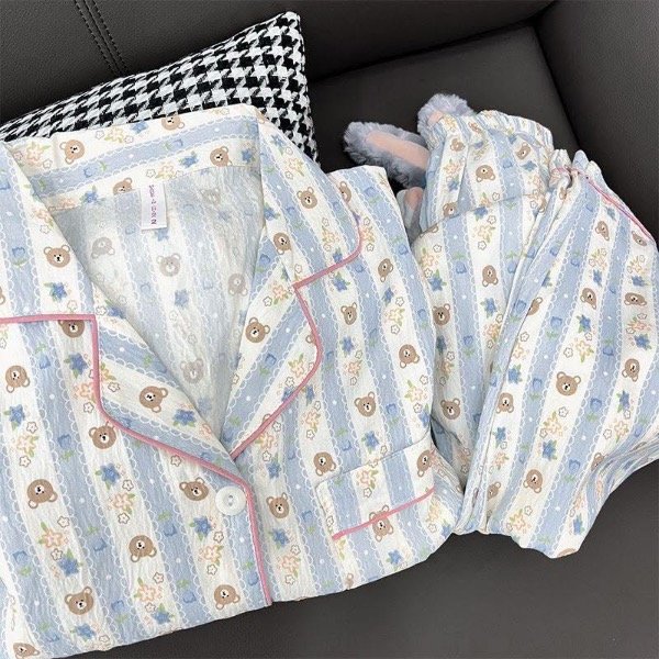 Producto - Pijama camisero 3 piezas importadoo