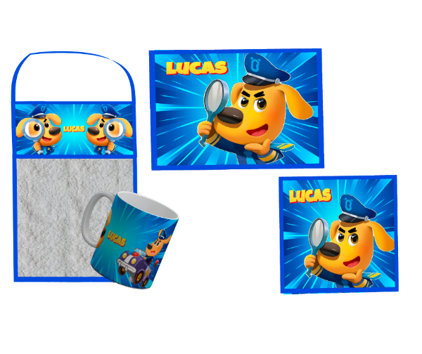 Producto - SET PARA JARDIN 4 PIEZAS SHERIF LABRADOR #14 - 1