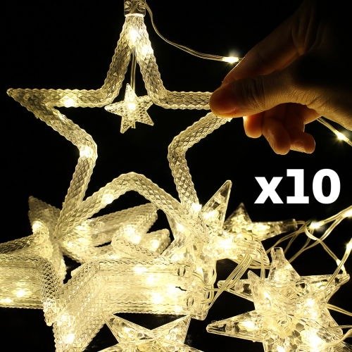 Producto - Cortina de luces estrellas