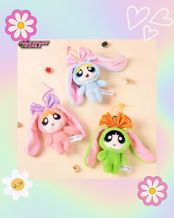 Producto - Pack x3 Llaveros de Peluche - Chicas Superpoderosas