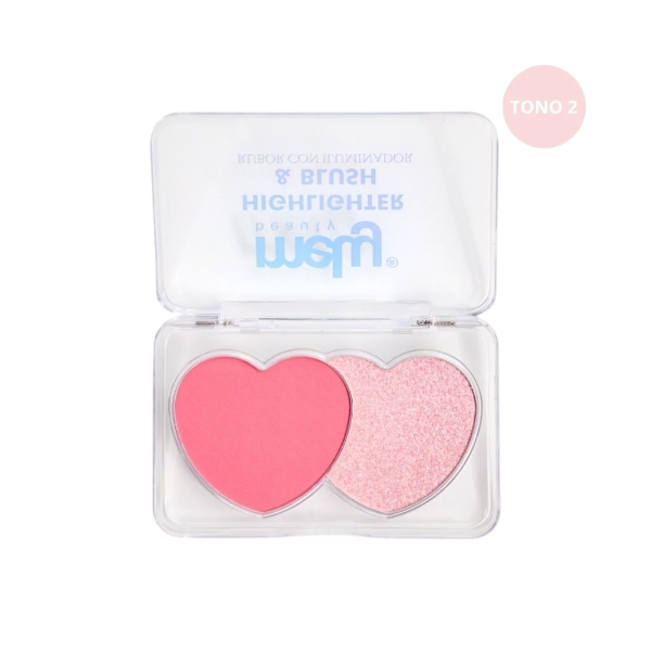 Producto - Iluminador + rubor mely - 2