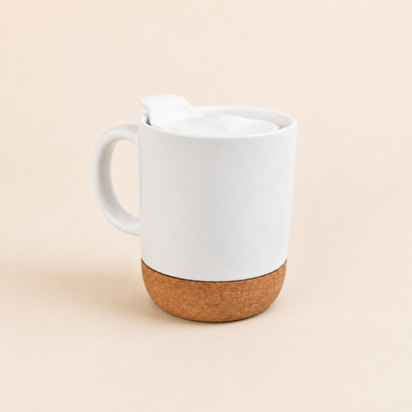Producto - Taza mug ceramica con tapa 300 ml - 4