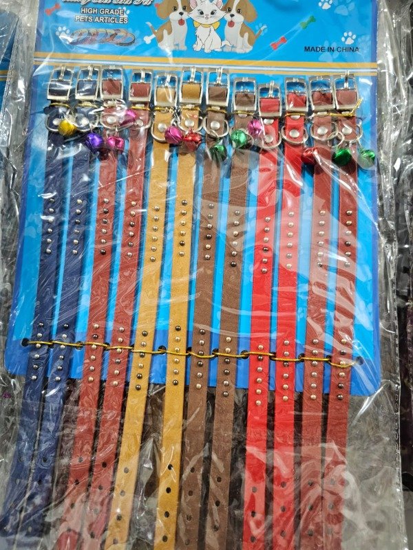 Producto - pack x12 collares con strass y cascabel