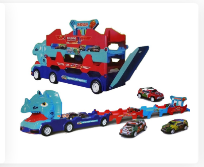 Producto - Camion con 3 autos Lanzador Caja 6185
