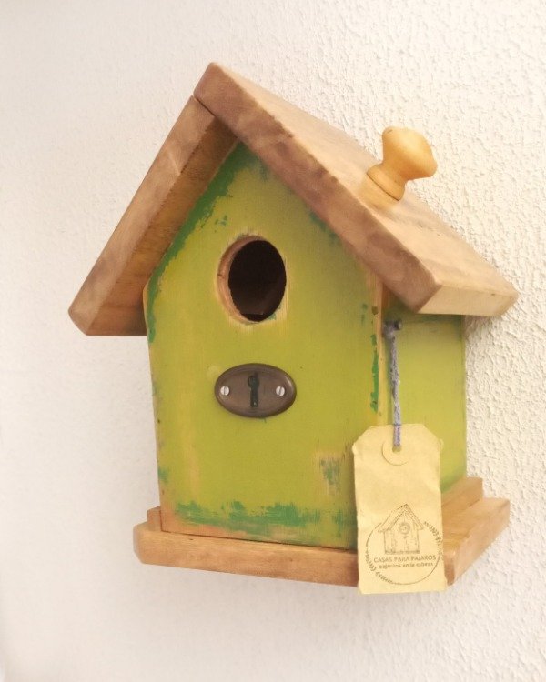 Producto - Casa para pájaros " Del cerrajero " - 0